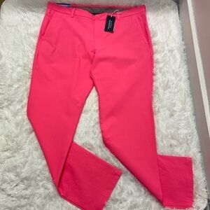 VINEYARD VINES, OTG,NEON PINK,MEN GOLF PANTS.SIZE-38  32. NEW WITH TAG.